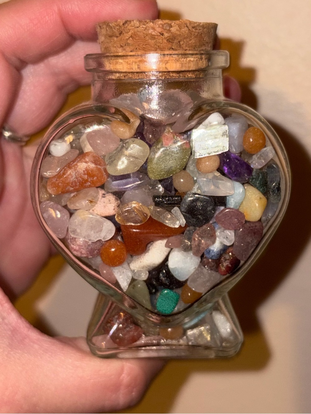 CRYSTAL CHIP JAR